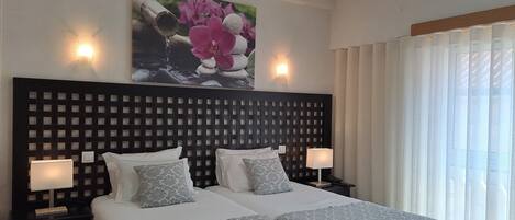 Chambre avec lits jumeaux