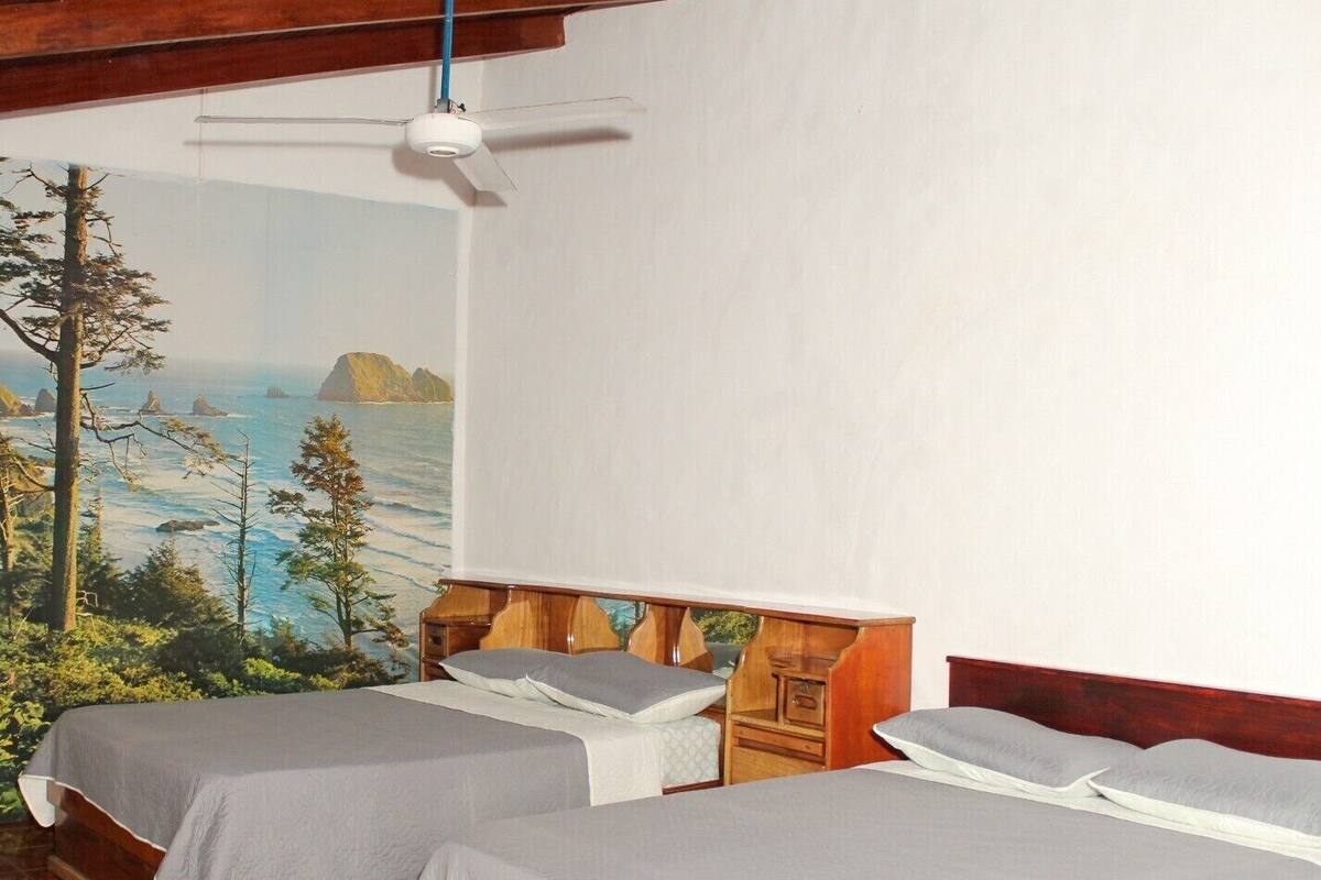 Basic Quadruple Room | Down comforters, free WiFi