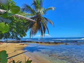 On the beach - Hotel Casa Vito (Cahuita)