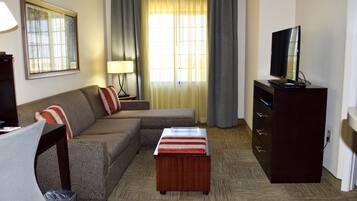 TV, DVD player, offices