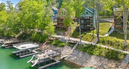 Beats Workin'-Renovierte Lakefront Villa, Neues 2-stöckiges Dock mit Slide Apr '20
