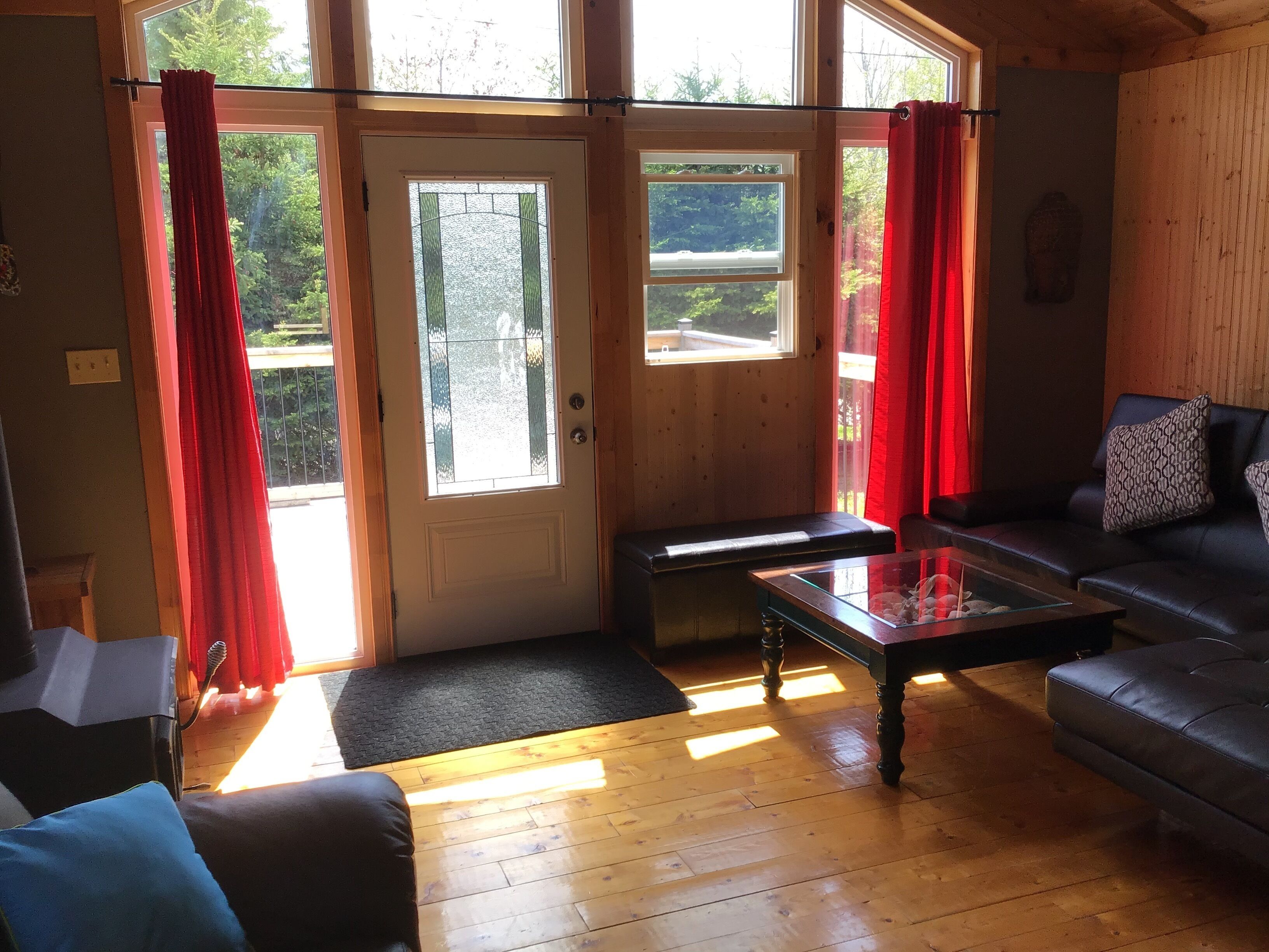 Télévision, lecteur de DVD, livres, vidéothèque