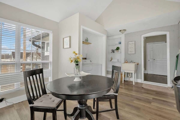 Small dining area