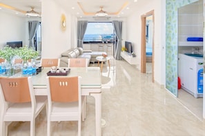 Living area - Muong Thanh Apartment (Da Nang)