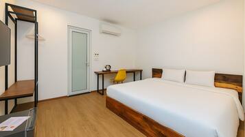 Habitación estándar doble | 1 dormitorio, ropa de cama de alta calidad, sistema de insonorización