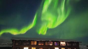 Front of property – evening/night