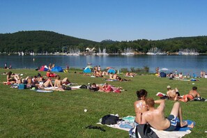 Beach nearby - Vacation apartments Edersee-Scheid - Maisonette apartment Edersee-Scheid (Waldeck)