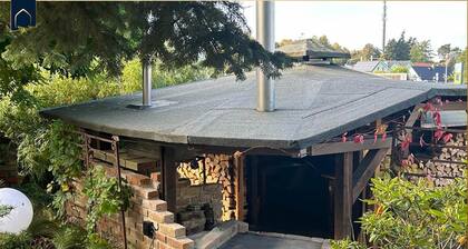 Gemütliche Ferienwohnung in Heringsdorf mit großem Garten&Whirlpool – nur 550 m