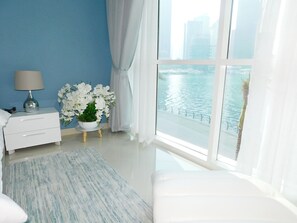 Appartement, 2 chambres, vue marina, rez-de-chaussée