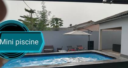 Fully equipped and furnished villa, in a quiet city with all amenities