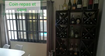 Fully equipped and furnished villa, in a quiet city with all amenities