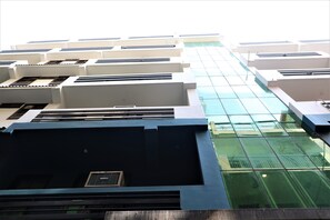 Fassade der Unterkunft