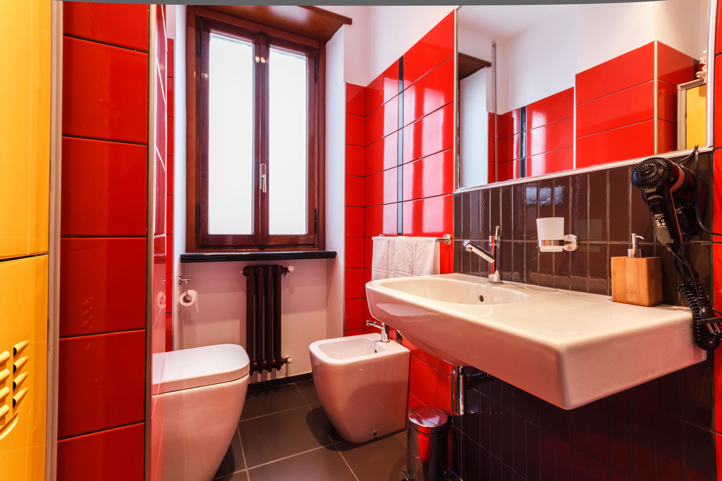 Dobbeltrom – comfort, privat bad, byutsikt (External Bathroom) | Bad | Dusj, toalettartikler (inkludert), hårføner og håndklær