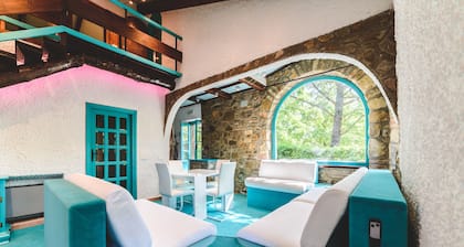 Villa Bog - Villa avec piscine et court de tennis Ă  Piegaro