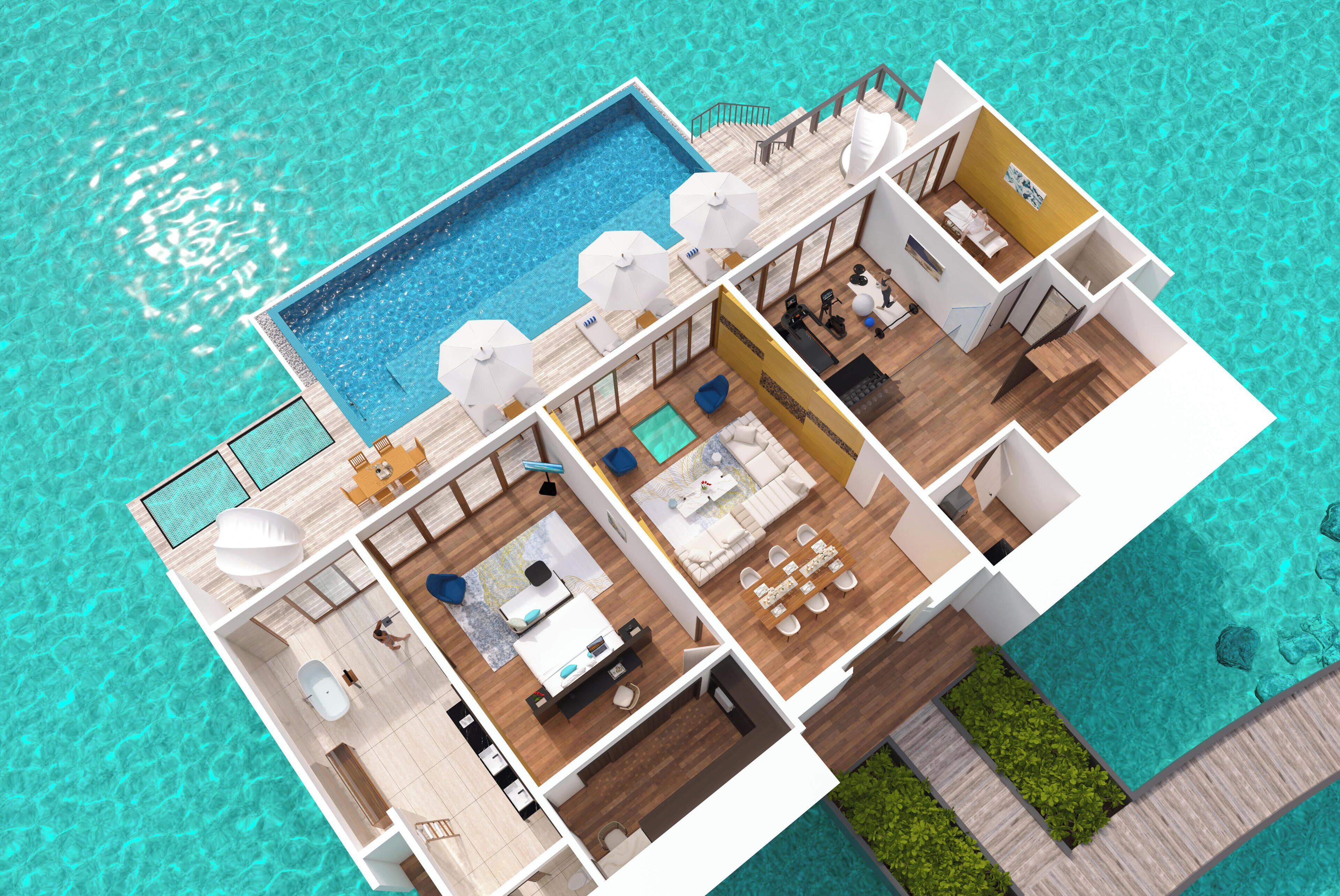 Foto - Radisson Blu Resort Maldives with 50 percent off on Sea Plane round trip 03 nights & above