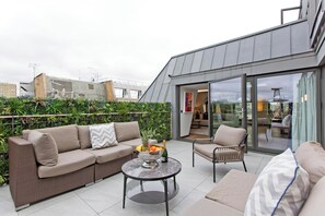 Loftsleilighet – panorama | Terrasse/patio