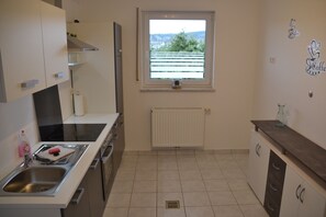Stovetop, coffee/tea maker, electric kettle, toaster - Apartment Thiel, your vacation in Neidenbach (Neidenbach)