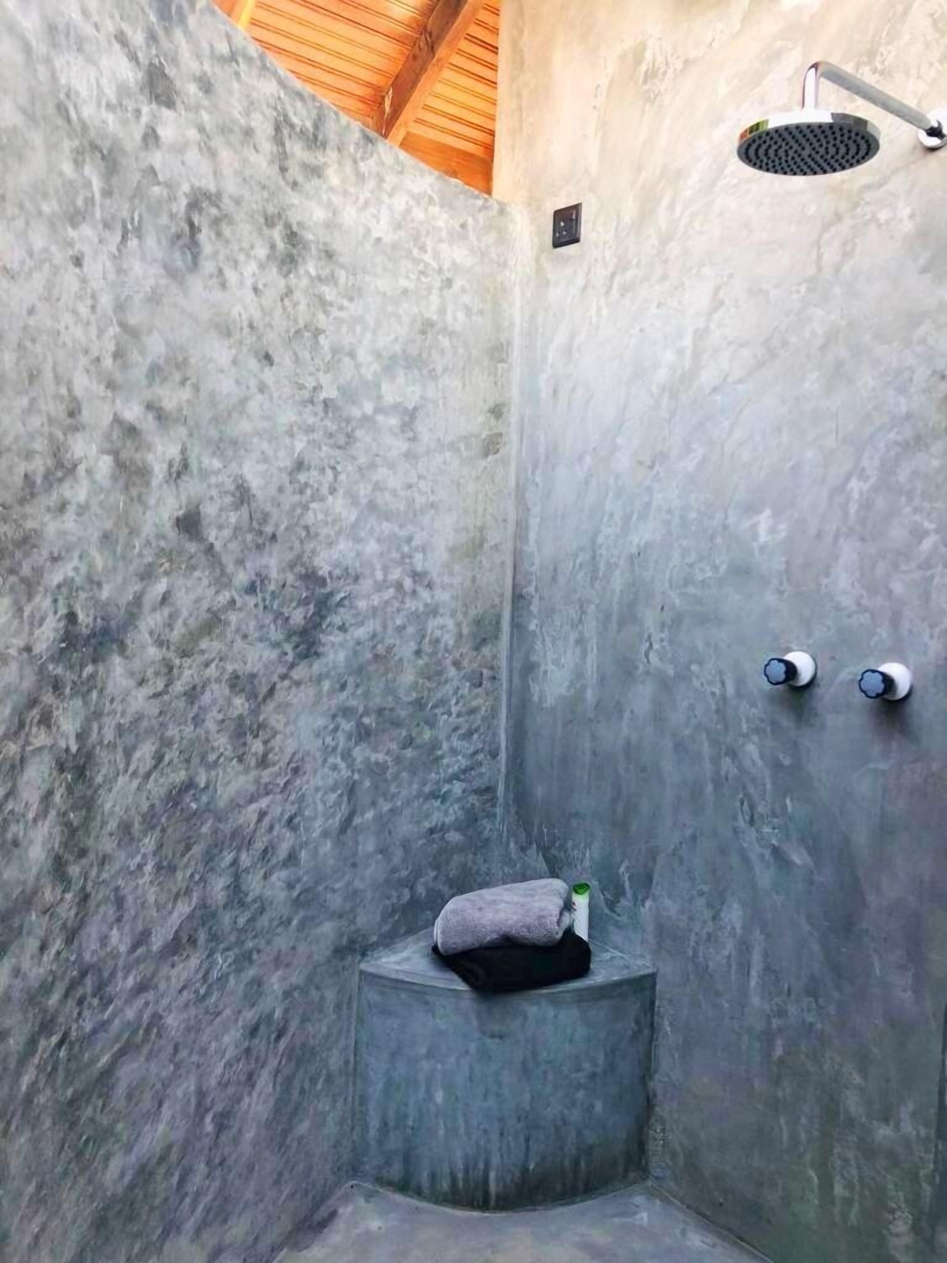 Dusj på badet