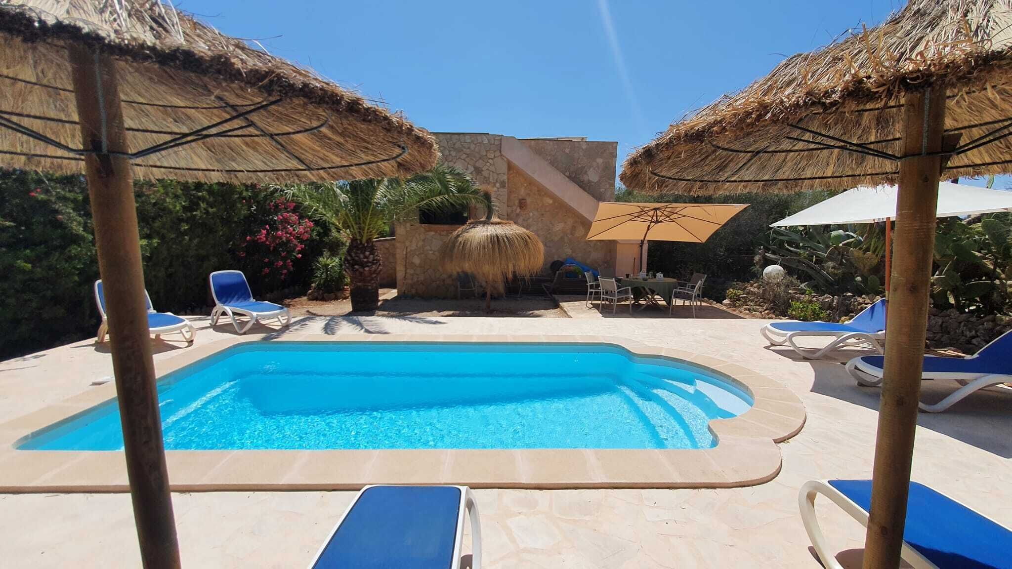 Alberca al aire libre 