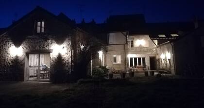Large charming house between town and countryside