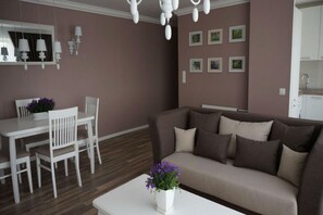 Living area - Central Apartment in Klaipeda (Klaipeda)