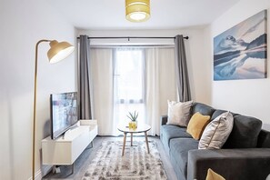 Leilighet | Oppholdsområde | Flatskjerm-TV, Netflix og strømmetjenester