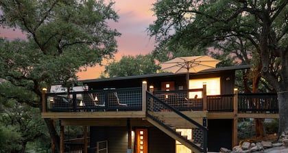 Waterfront Home with Spacious Decks and More with neighborhood boat ramp