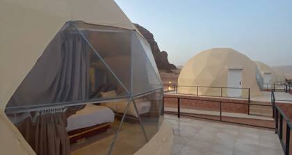 Wadi Rum castle camp