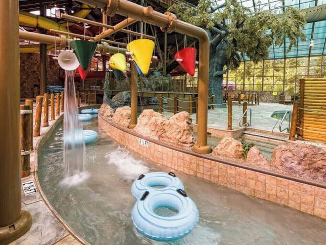 Indoor pool, outdoor pool