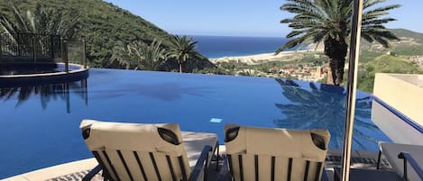 Außenpool, beheizter Pool