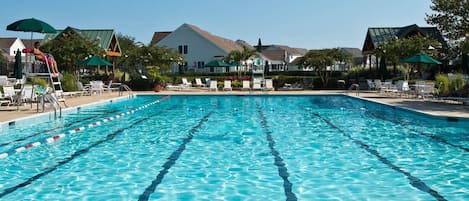 Indoor pool, outdoor pool