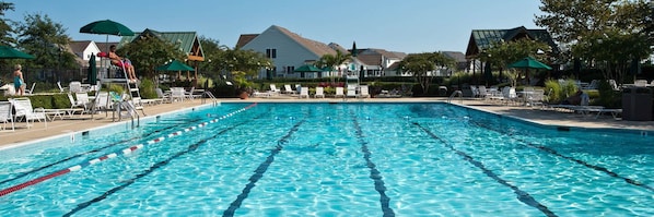 Indoor pool, outdoor pool - Bear Trap / Bethany Beach Retreat (Ocean View)