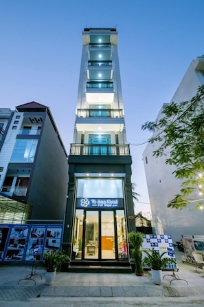 Fassade der Unterkunft