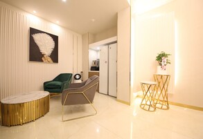 Lobby sitting area