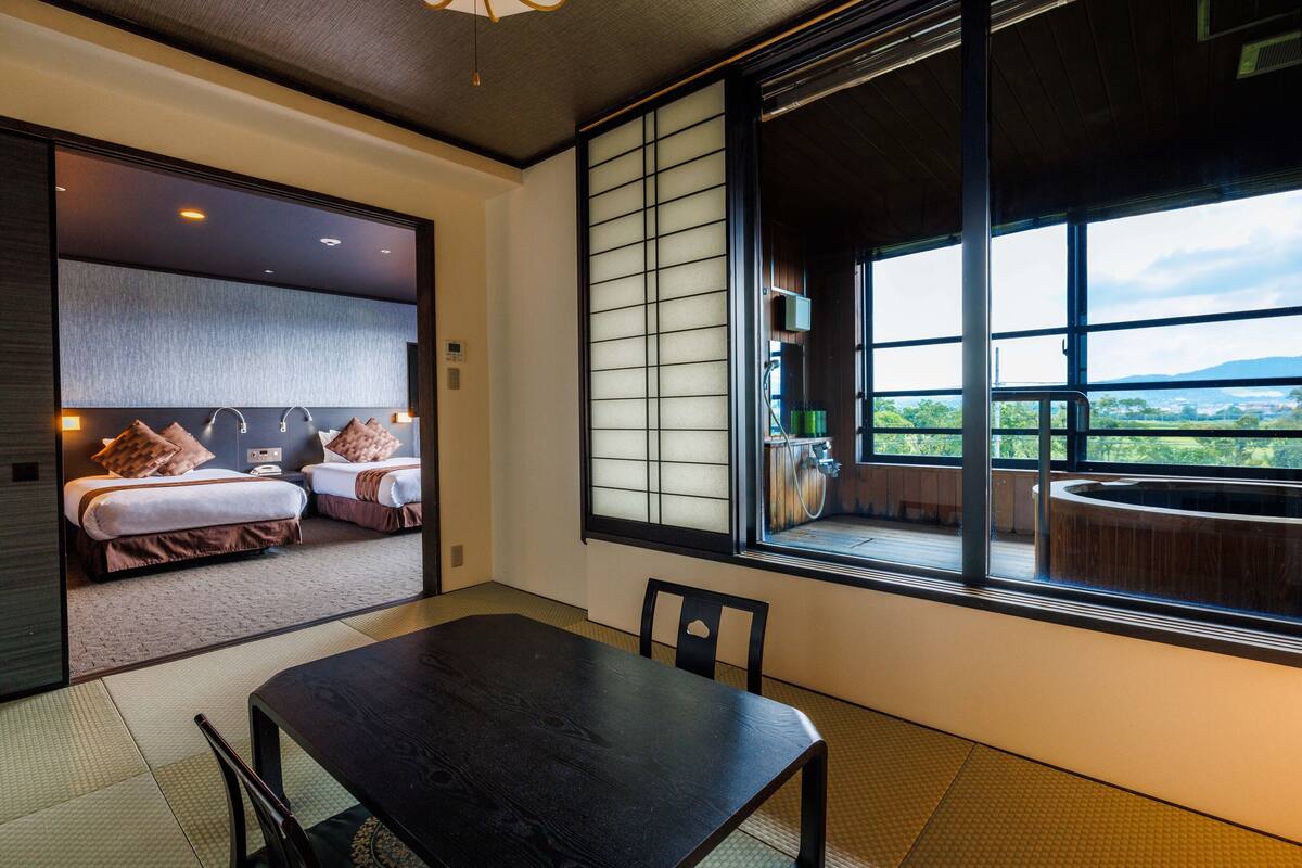 傳統客房, 非吸煙房 (JP - Western style with view bath) | 客房內保險箱、遮光布/窗簾、免費無線上網
