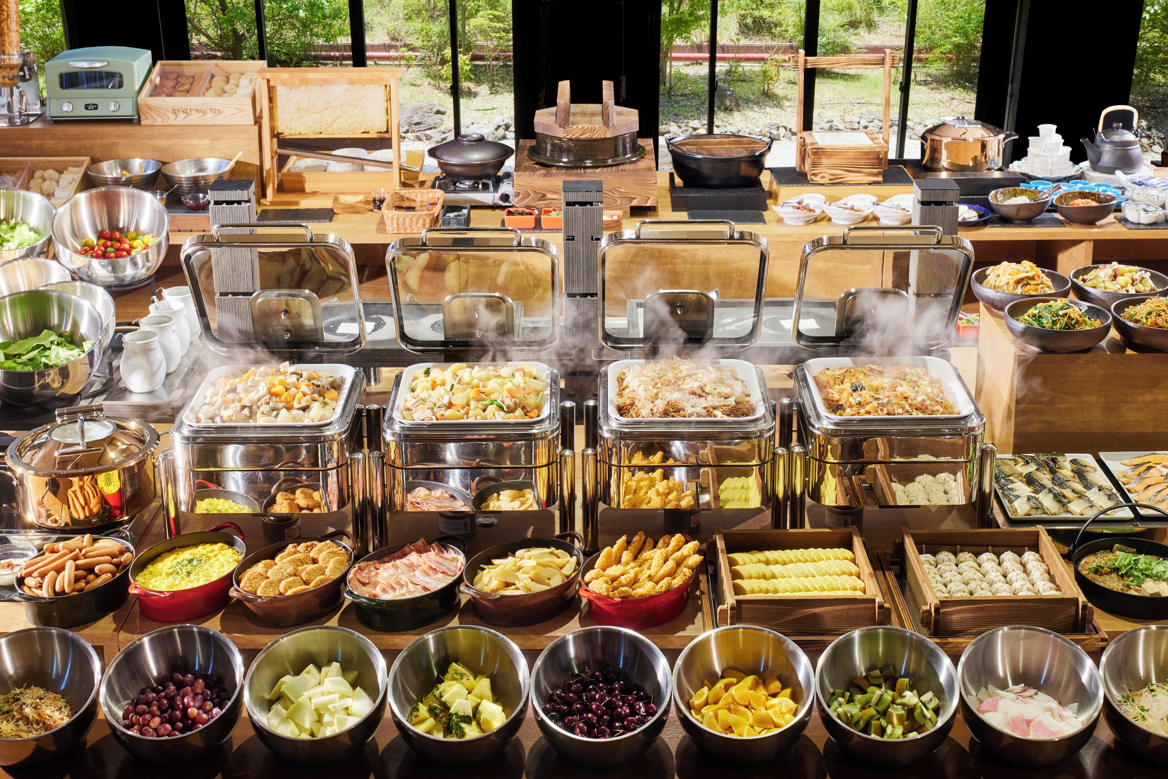 Desayuno buffet todos los días (con cargo)