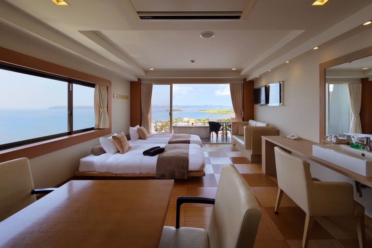 standard twin room, non smoking, ocean view | free wifi, bed sheets