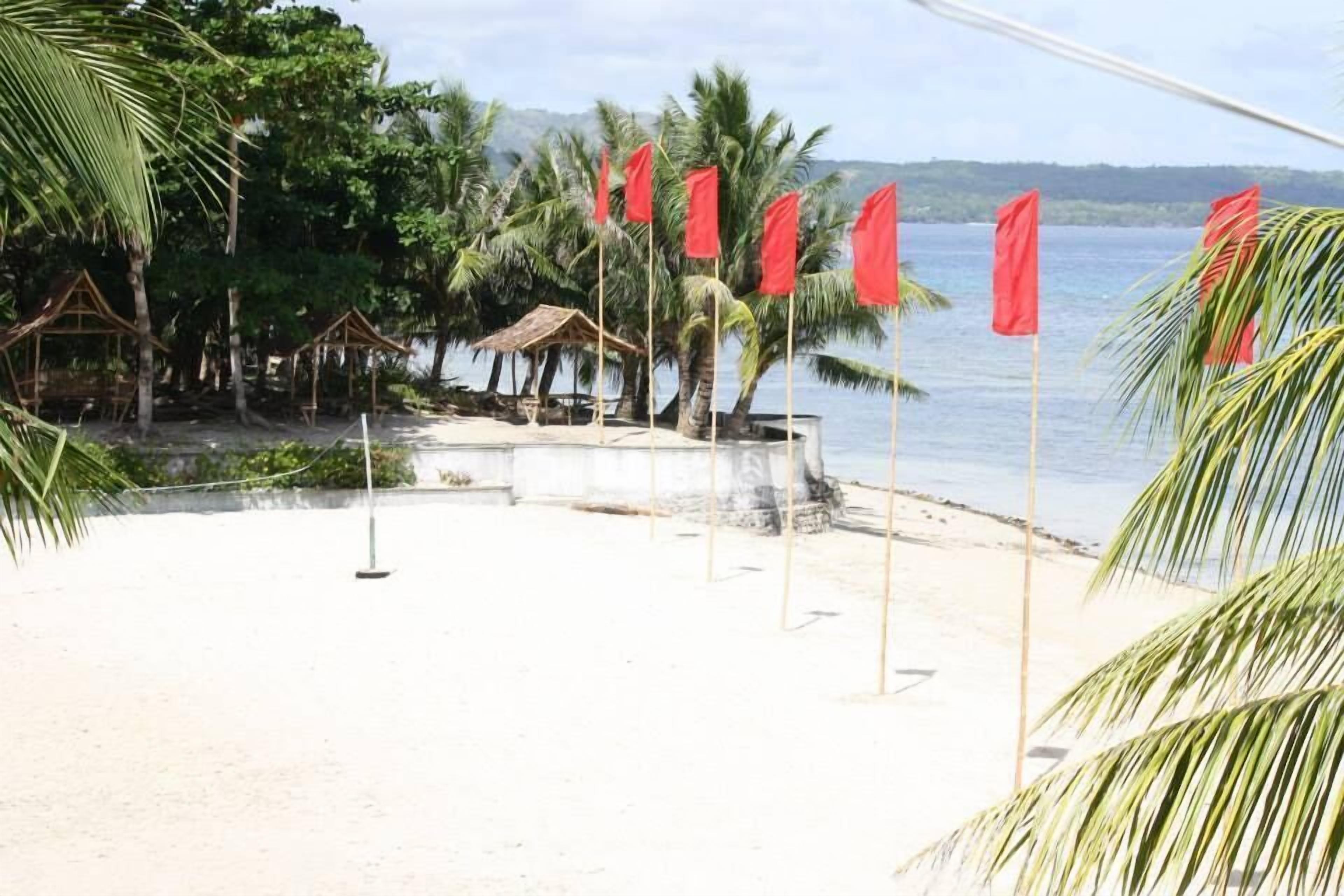 Private beach