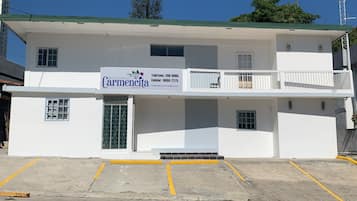 Façade de l’hébergement