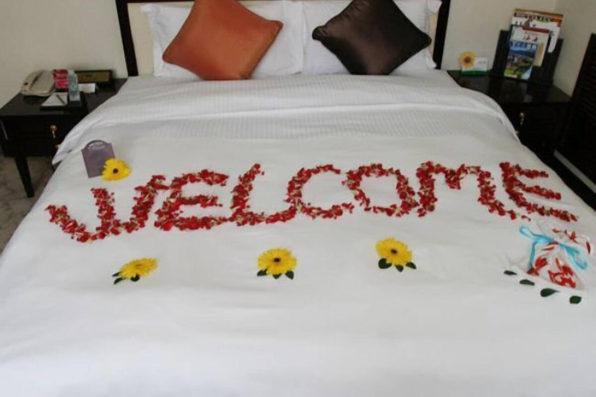 Pillow-top beds, in-room safe, desk, blackout curtains