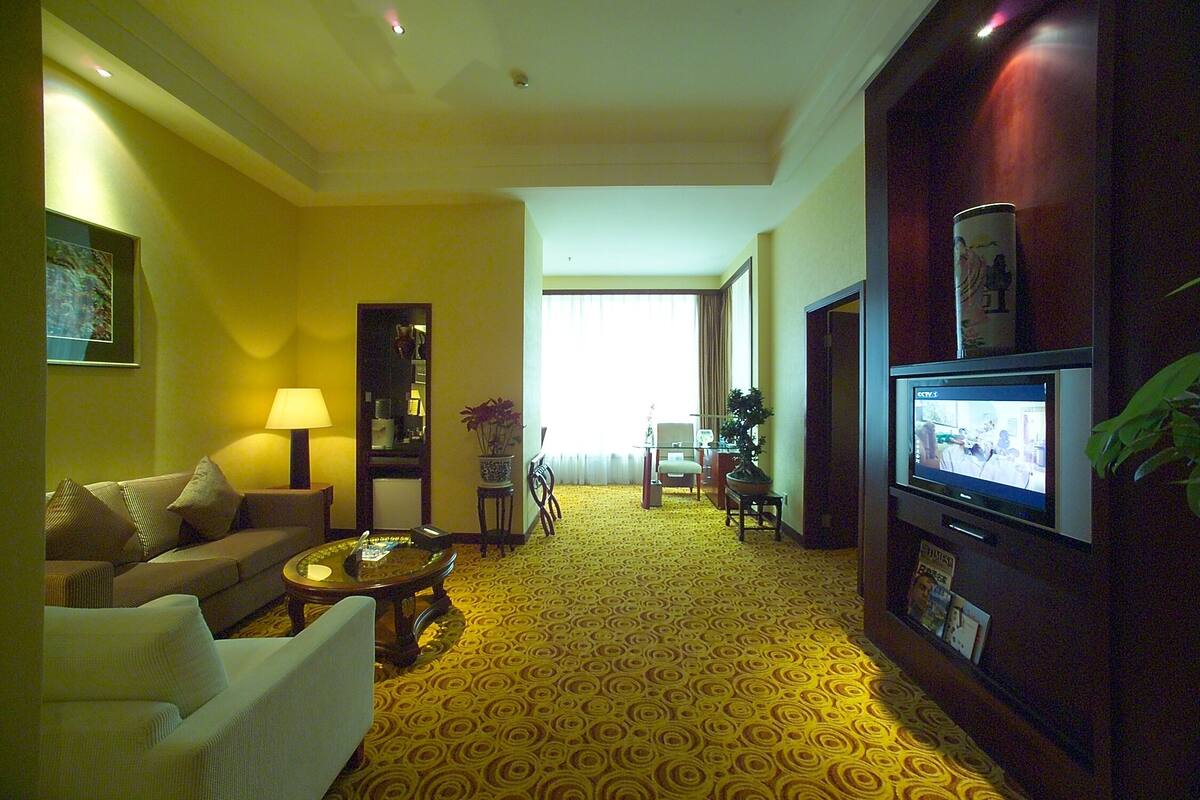 Pillow-top beds, in-room safe, desk, blackout curtains