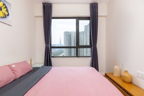 Departamento familiar | 2 habitaciones, escritorio, tabla de planchar con plancha y wifi gratis 