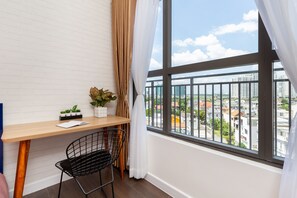 Standard-Apartment | Blick vom Balkon