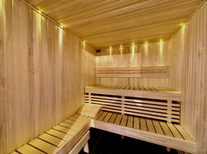 Sauna - Villa Parisiata Swimming pool, Sauna, Garden and Fitness
Exceptional location! (Puteaux)
