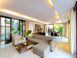 Luxury Villa, 3 Bedrooms | Living area