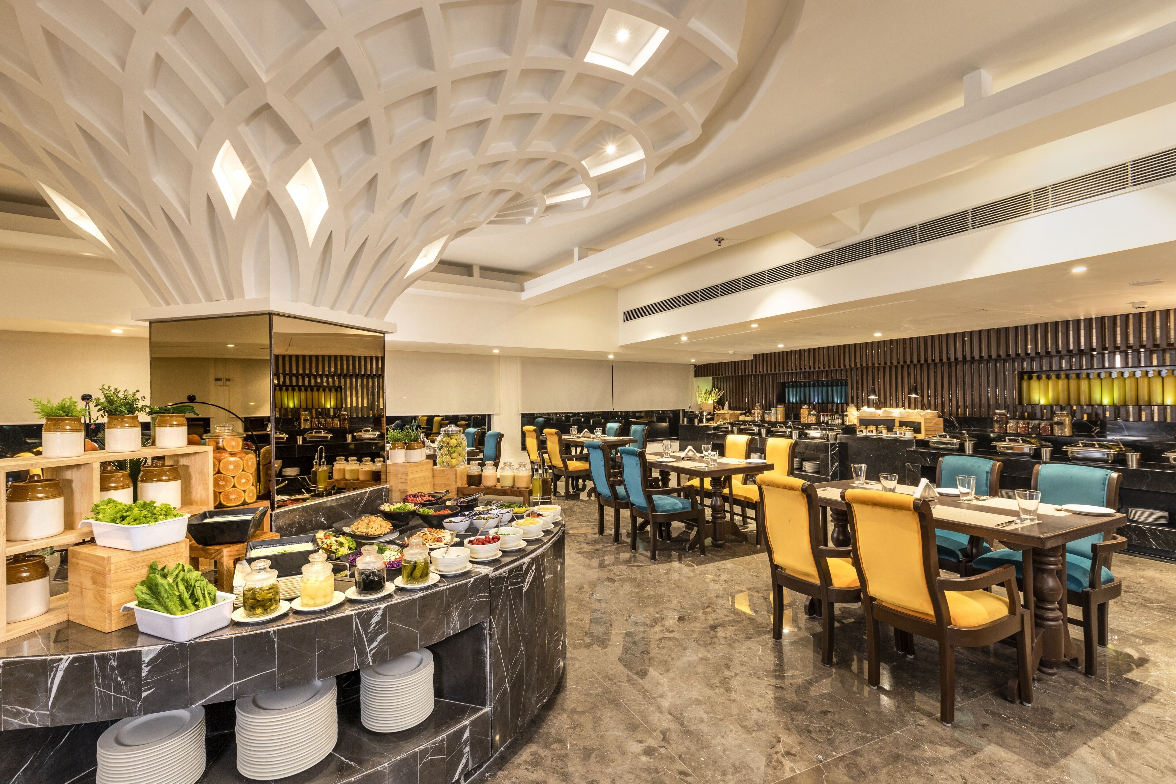 Petit déjeuner buffet