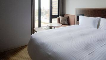 Couette en duvet d'oie, coffres-forts dans les chambres