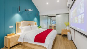 Desk, soundproofing, free WiFi - Floral Hotel Yi Shu Yu She Zhouzhuang (Suzhou)