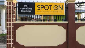 Entrada de la propiedad