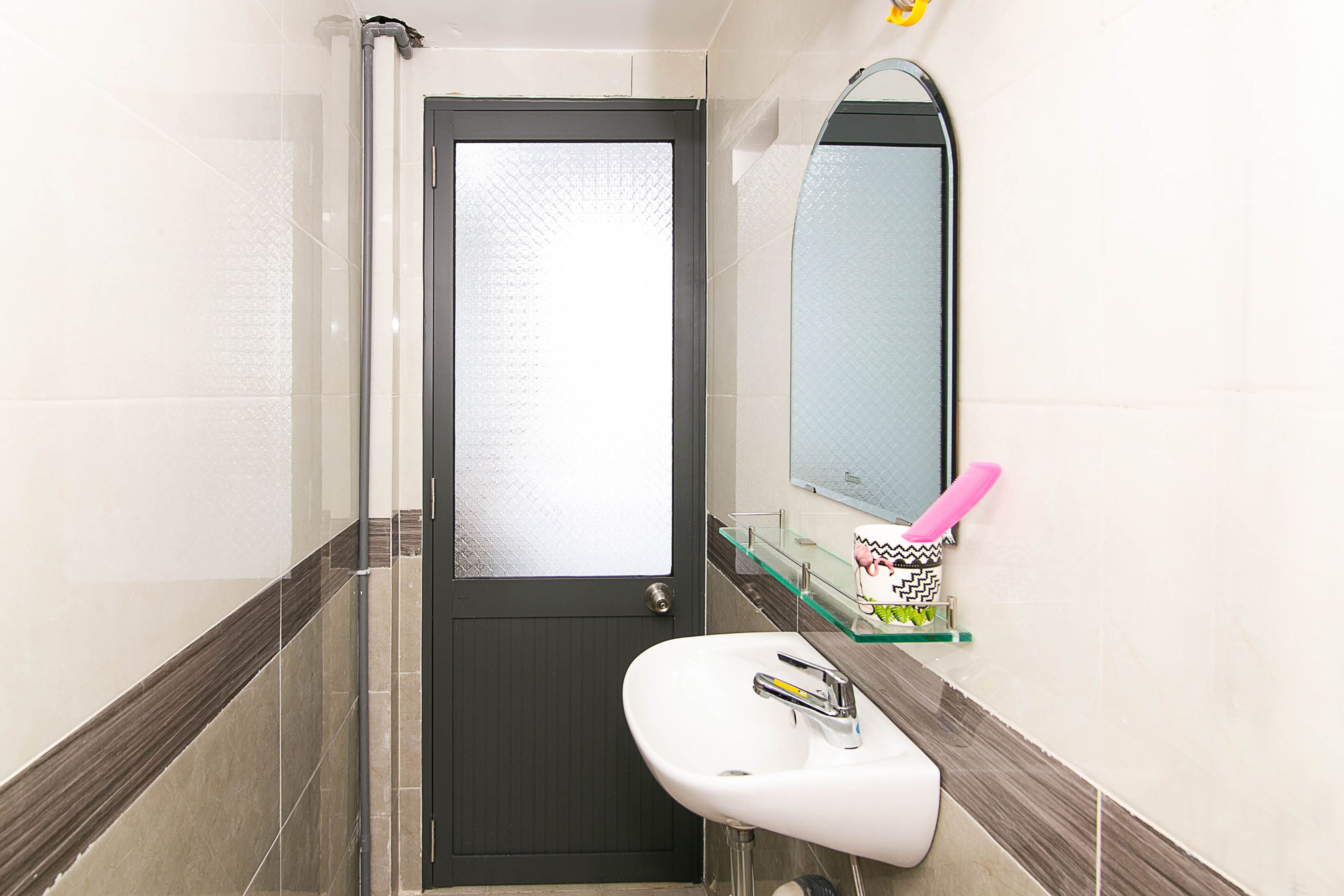 superior quadruple room | bathroom | shower, free toiletries, slippers, towels